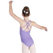 NEW Lavender Kirsty Double Strap Cotton Camisole Dance Leotard